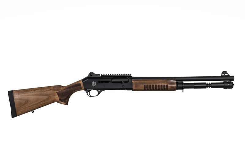 MAC 1014 Wood Semi Auto 12ga 18.5″ Barrel