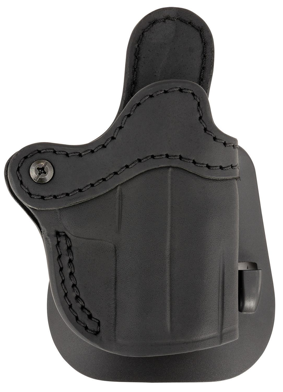 1791 Gunleather BHC Optic Ready Holster (OR-PDH-C-SBL-R), OWB, Right Handed, Stealth Black Leather