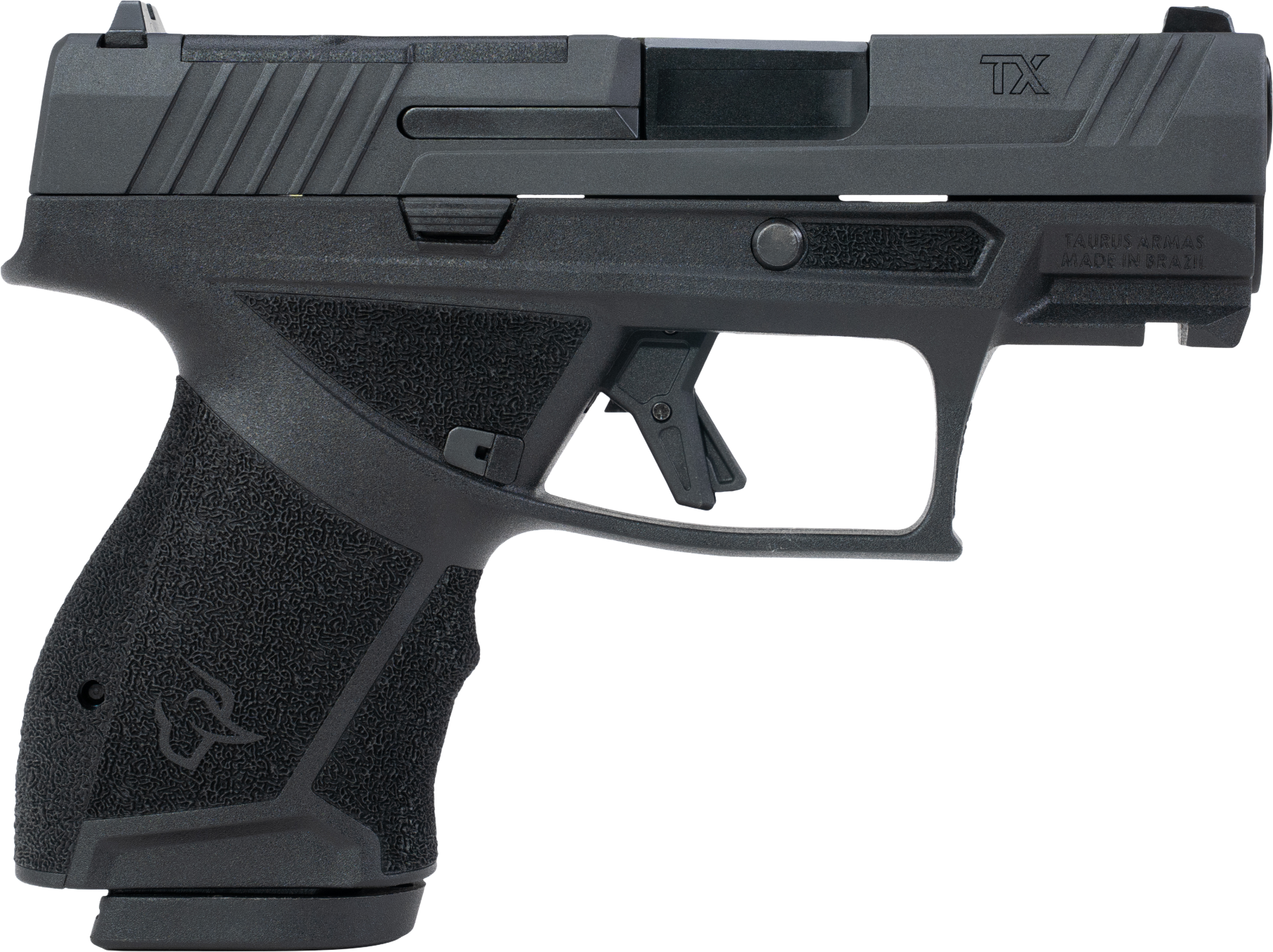 Taurus TX 9 Optic Ready Pistol 1-TX9SC431-10, 9mm, 3.40in, Interchangeable Backstrap Grips, Black Finish, 10 Rds