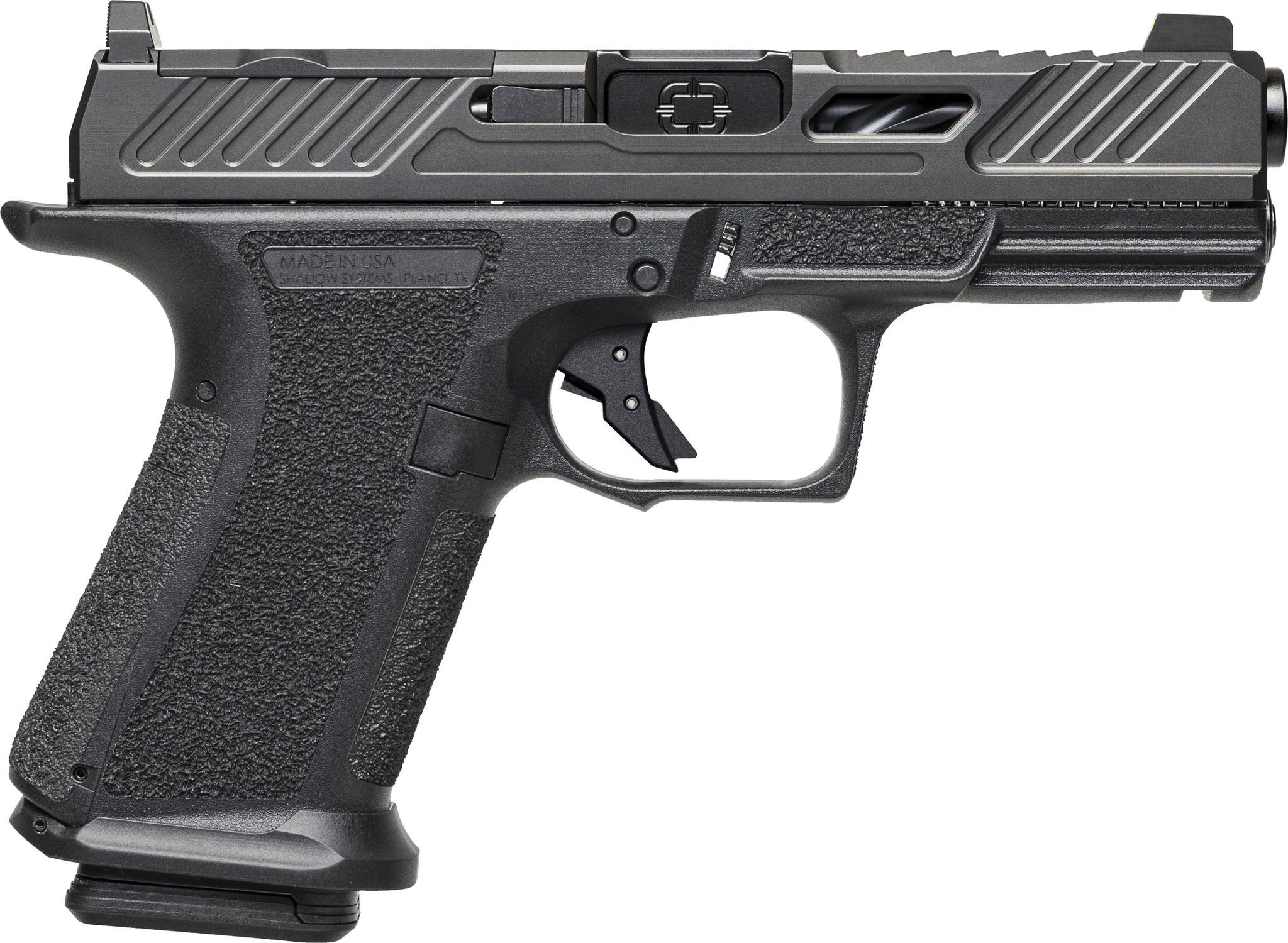 Shadow Systems MR920 Elite Pistol SS-1012-A, 9mm, 4.5in, Black Frame Grips, 15 Rds