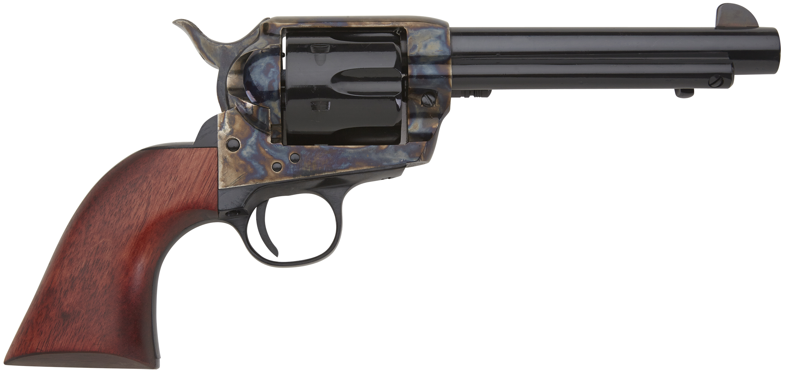 Pietta 1873 Great Western II Californian Revolver HF45CHS512NM, 45 Colt (Long Colt), 5.50in, Walnut Grips, Steel Frame Finish, 6 Rds