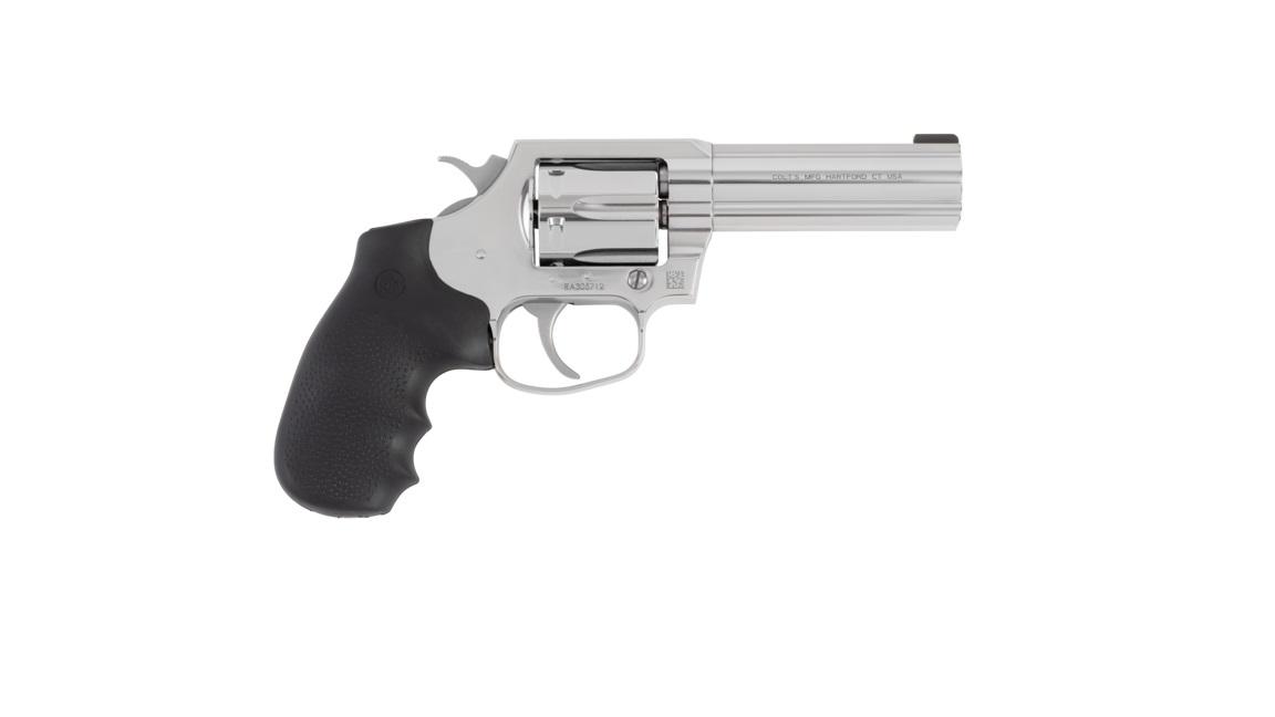 Colt Cobra Revolver Revolver COBRA-SB4BB, 38 Special, 4in, Black Hogue Overmold Grips, 6 Rds