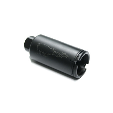 Noveske KX3 Flaming Pig Flash Suppressor 7.62mm 5/8x24 Nitride Black - 05000518