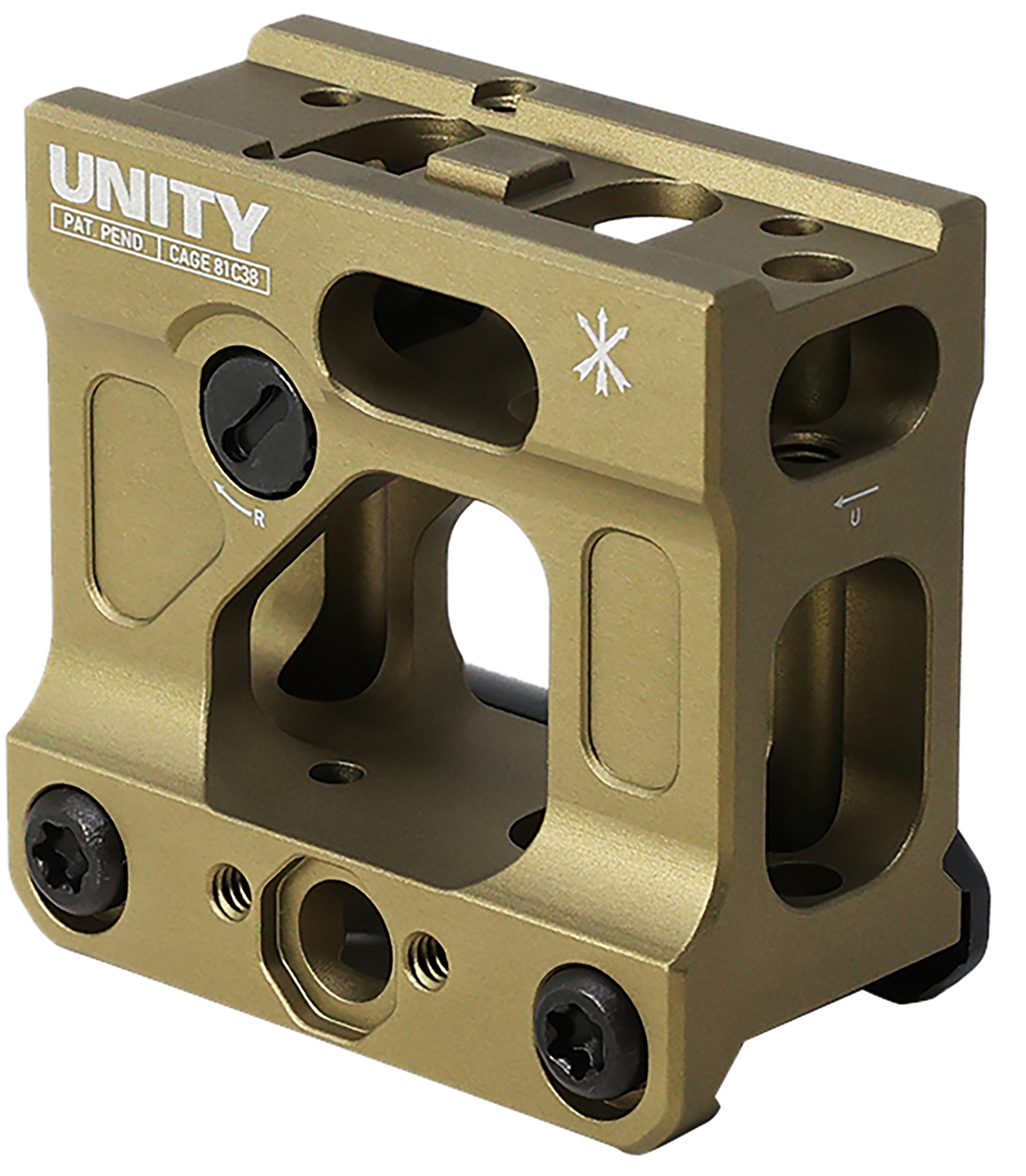 Unity Tactical LLC Fast Micro Mount, Flat Dark Earth (FSTMICF)
