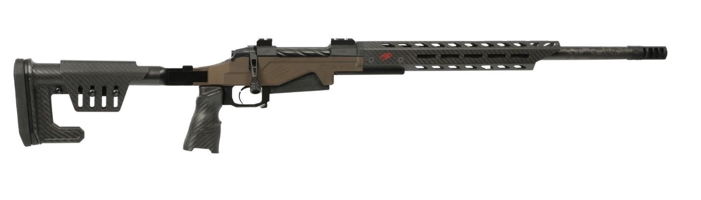 Fierce Reaper H-Tac Rifle FRHT7MMBC22BZ, 7MM Backcountry, 22" C3 Carbon Barrel, Carbon Fiber Folding Stock, 3 Rds