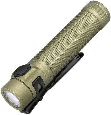 Olight Baton Ultra 1800 Lumen EDC Flashlight - Olive Green - OAL Superalloy
