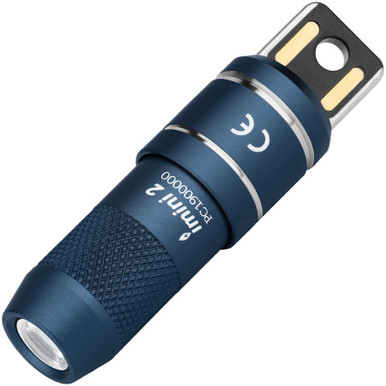 Olight iMini 2 Magnetic Rechargeable Mini FlashLight - Midnight Blue