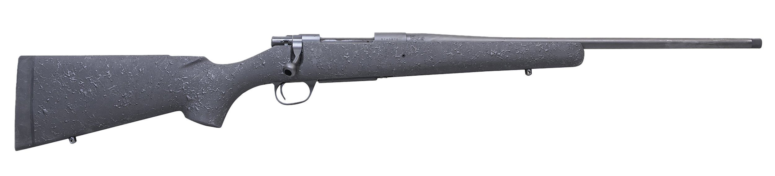 Howa 1500 Superlite Gen2 Rifle HHSSL708BLK, 7mm-08 Rem, 20", Black w/Black Webbing HS Precision Synthetic Stock, 3 Rds