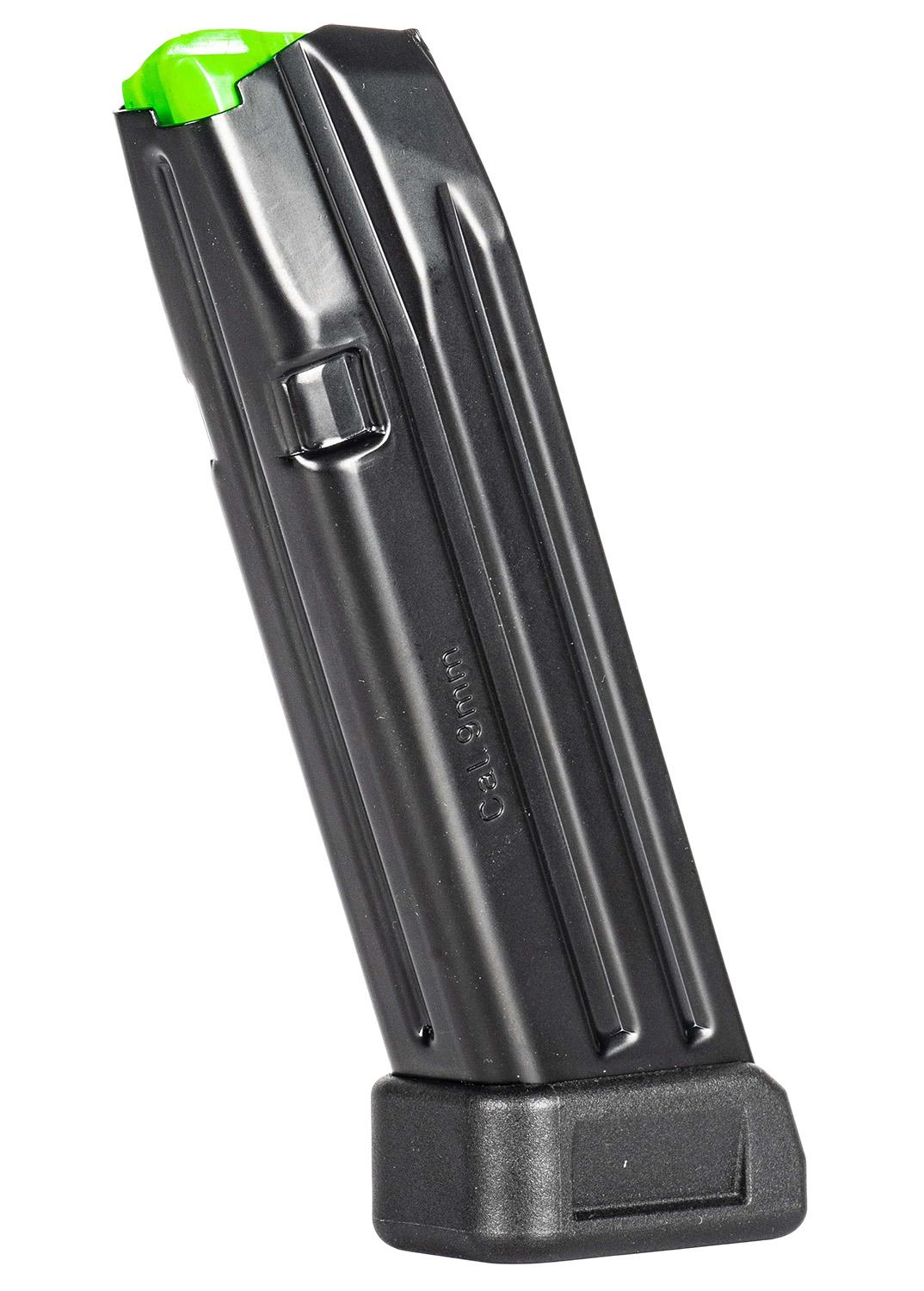 MEC-GAR 9mm Luger Extended Magazine for Glock, 20 Rounds, Anti-Friction Coating (MGG172003A)