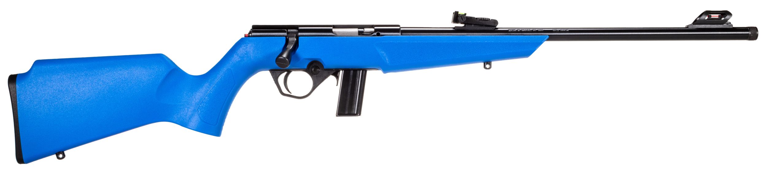 Rossi RB22 Compact Rifle RB22L1611BL, 22LR, 16.5", Synthetic Blue Monte Carlo Stock, 10 Rds