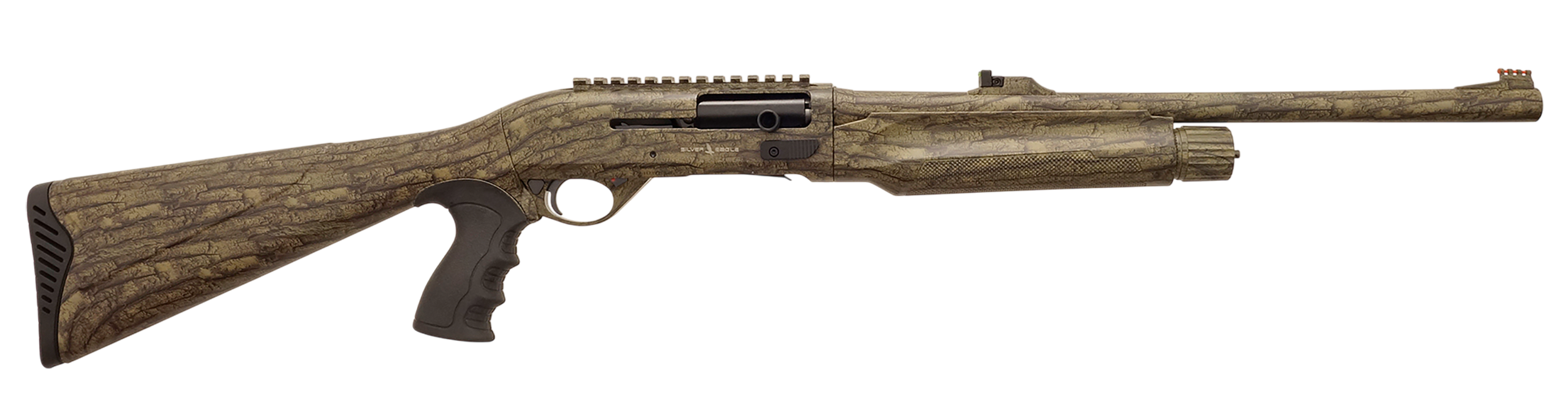 Silver Eagle Alpha 2 Semi-Auto Shotgun A21218BLC, 12 Gauge, 18.50", 3" Chmbr, 4 Rds