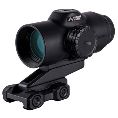 Primary Arms PA-SLX-5XMP-AUR-MIL SLx 5x MicroPrism with Red ACSS Aurora MIL | Etched Reticle 5X Prism Optic for Ranging & Holds