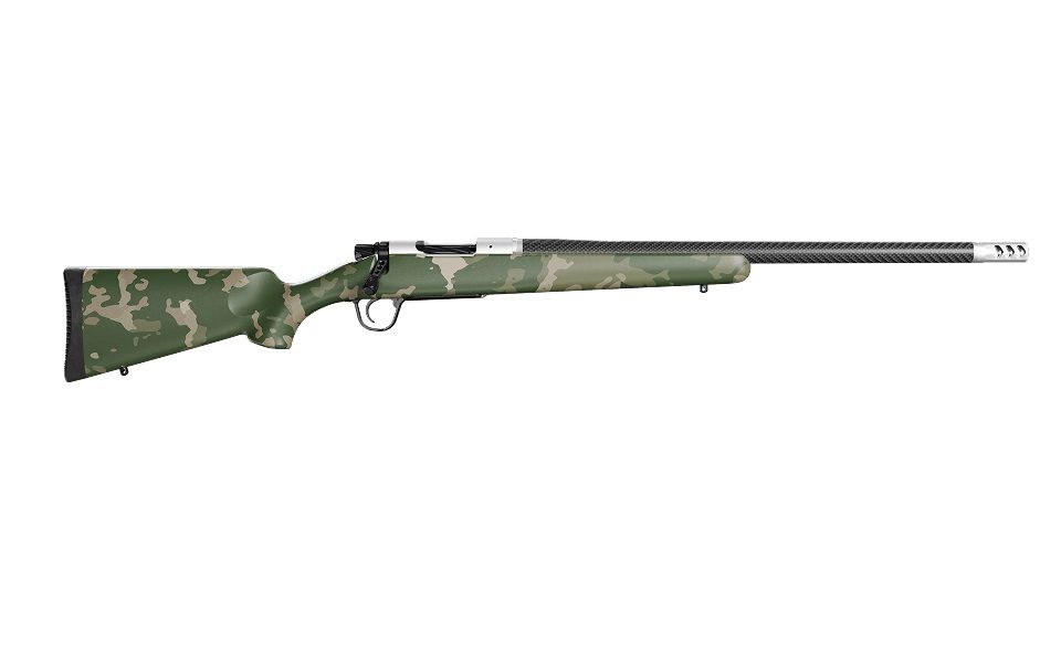 Christensen Ridgeline FFT Titanium Rifle 801-06554-01, 7MM Backcountry, 16.25", Synthetic Canyon Phantom Camo Stock, 3 Rds
