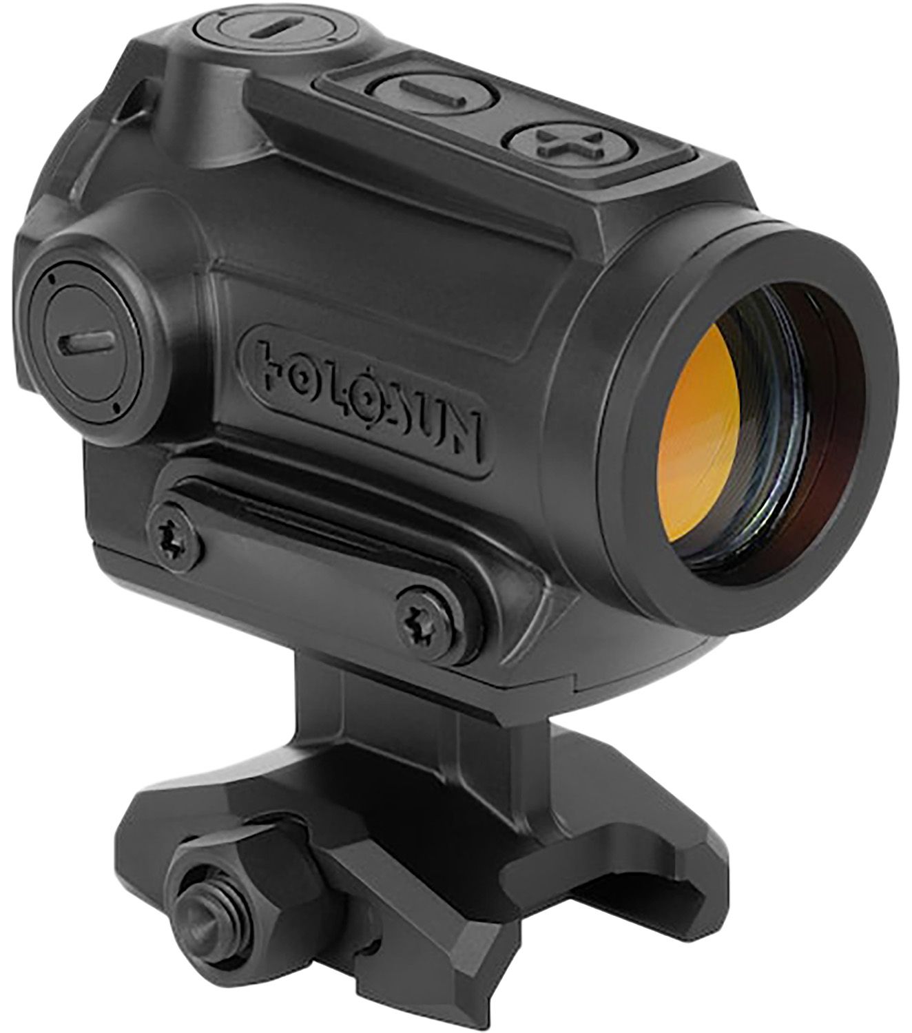 Holosun ARO Red Dot Sight ARO-MRS-RD, 1x, Black, 2 MOA, Lower 1/3 Co-Witness Pedestal Mount