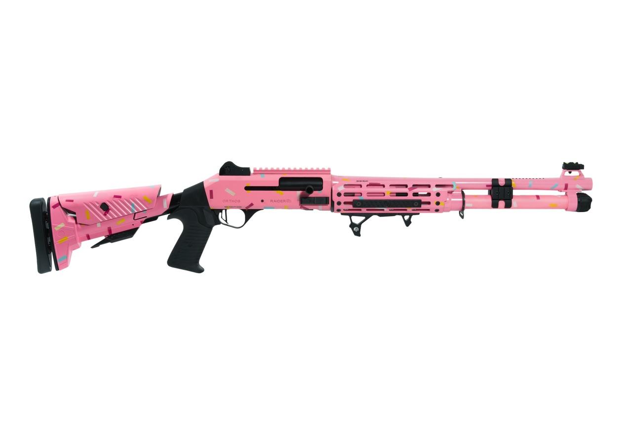 Orthos Arms Orthos Raider S4 Elite Donut, 12 Gauge, 18.5", Semi-Auto, (S4RDE)