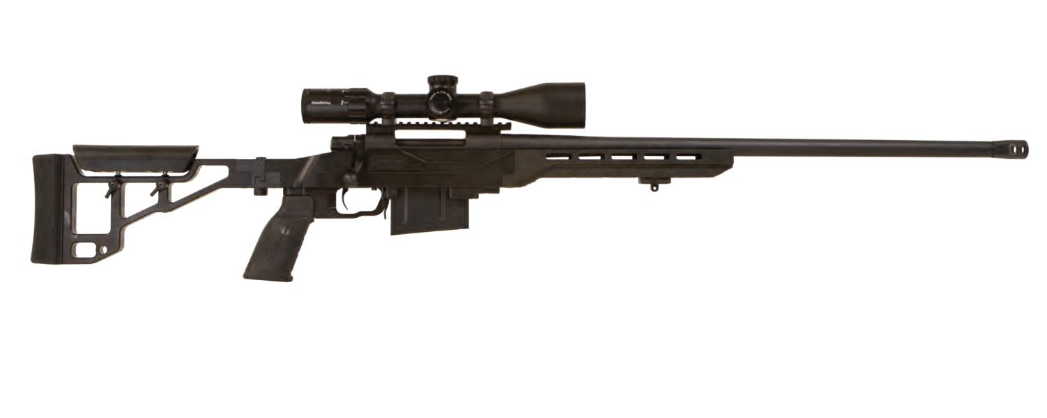 Howa M1500 TSP X Rifle HTSPX65CP, 6.5 Creedmoor, 24", Aluminum Chassis Stock, w/Nikko Stirling Scope, 5 Rds