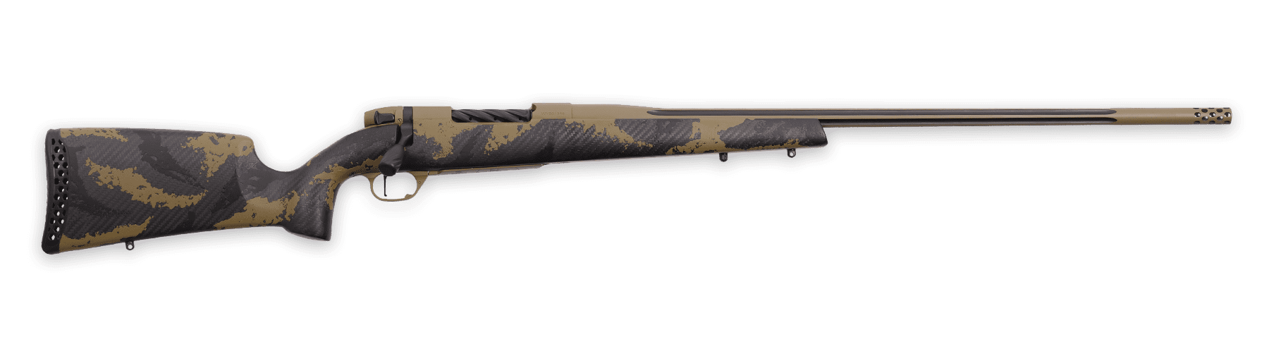 Weatherby Mark V Apex Rifle MAX01N22CMR4B, 22 Creedmoor, 22", Peak 44 Bastion Stock, 4 Rds