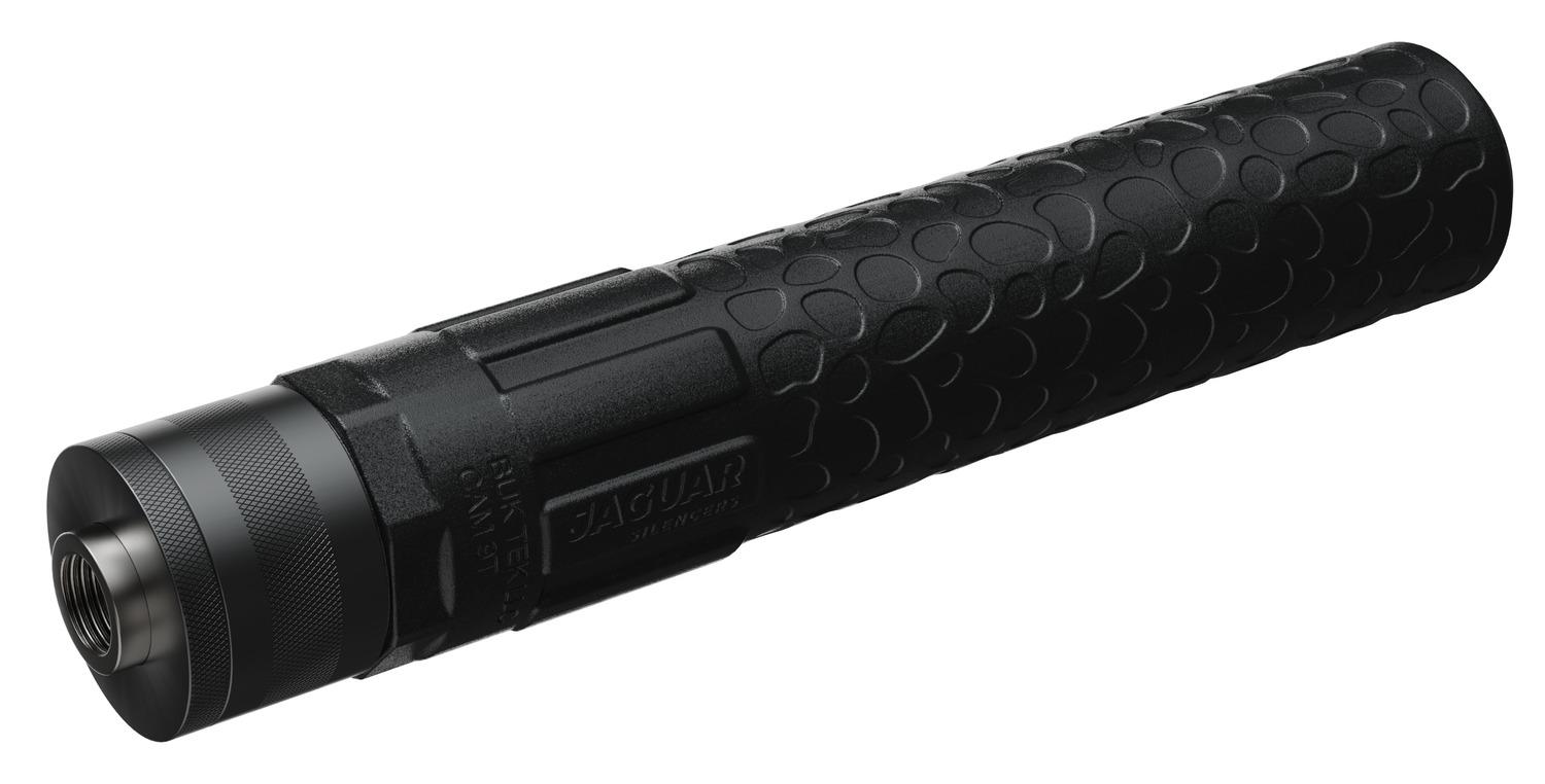 Jaguar Silencers CAM9T Max 9mm Titanium, CAM9T-JB, Black