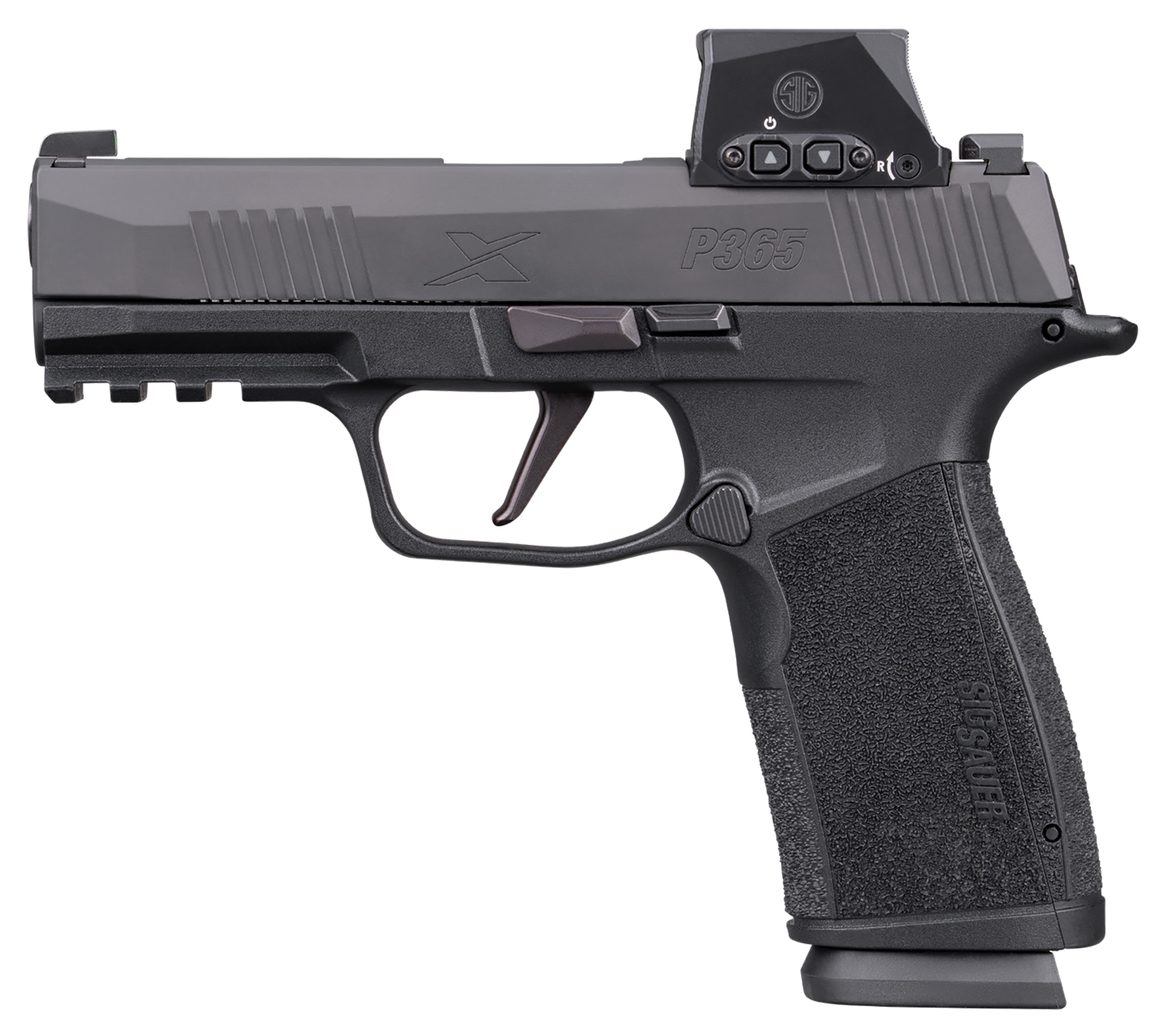 Sigarms P365 X-MACRO Pistol 365XCA-9-BXR3-RXSL-10, 9mm, 3.7in, XMacro Polymer Grip Module, 10 Rds