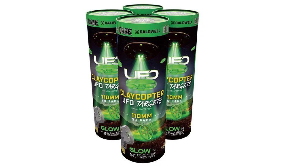 Caldwell Claycopter UFO Target, 110mm Target Disc, 50 Targets, 1243747