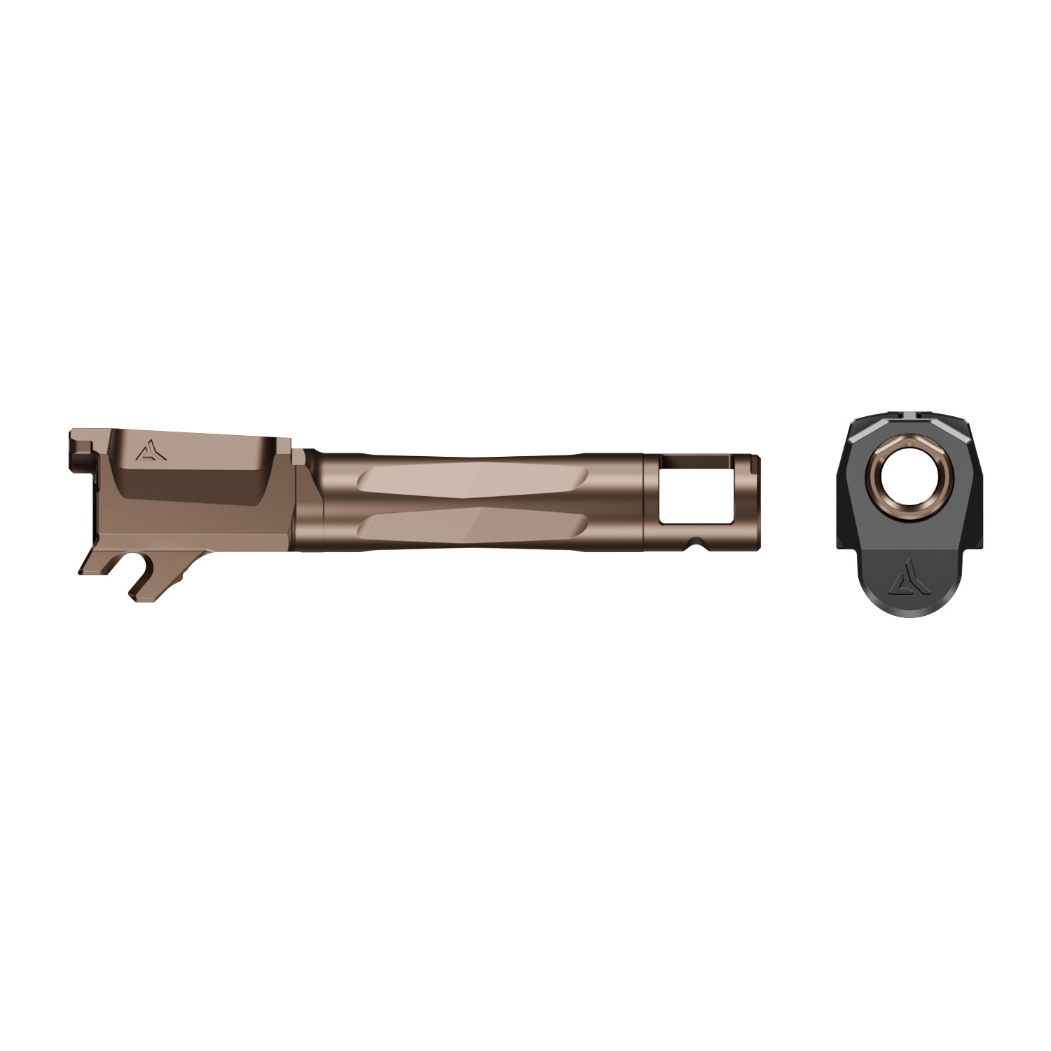 Radian Weapons Ramjet Barrel 3.7" + Afterburner Micro Compensator Combo, Sig Sauer P365, Bronze