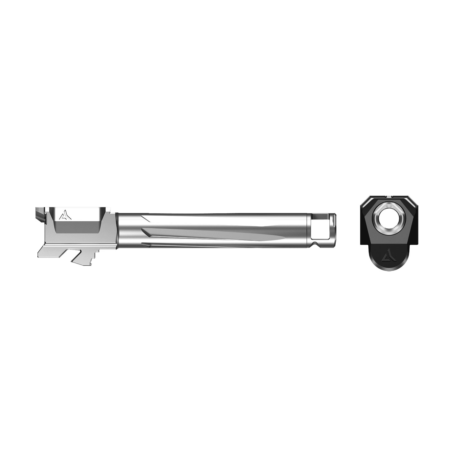 Radian Weapons Ramjet Barrel + Afterburner Micro Compensator Combo, Glock 17 Gen5, Grey