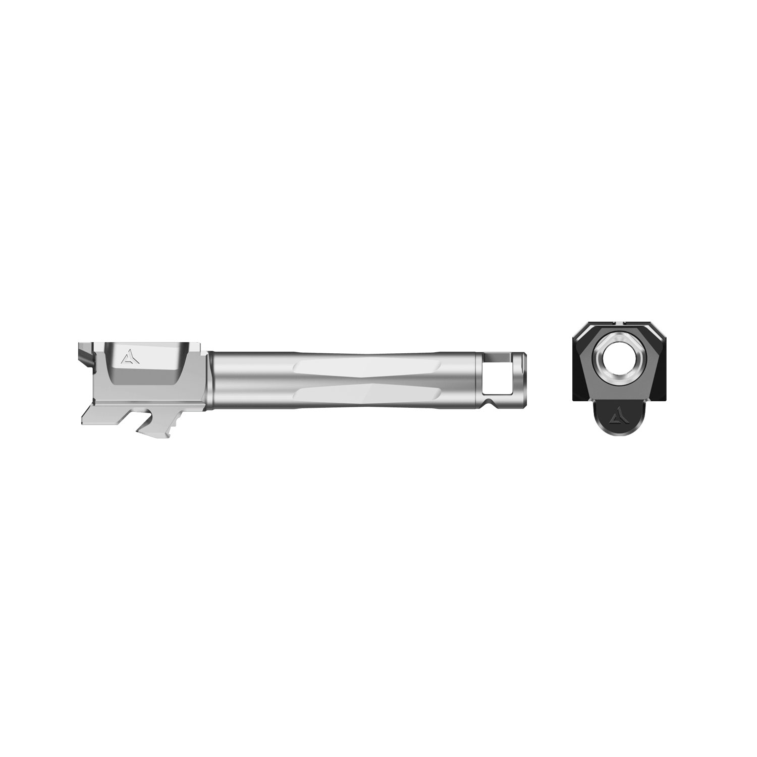 Radian Weapons Ramjet Barrel + Afterburner Micro Compensator Combo, Glock 19 Gen3, Grey