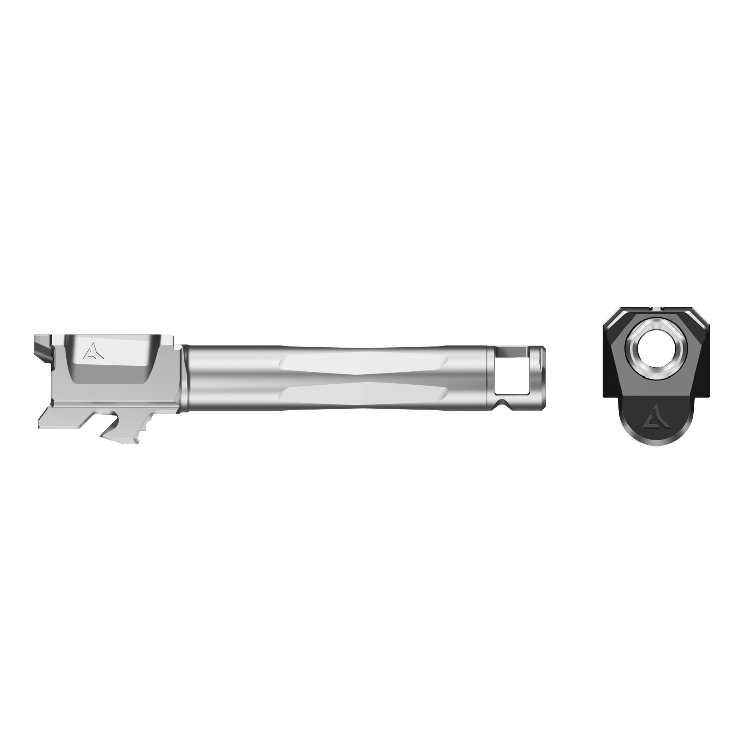 Radian Weapons Ramjet Barrel + Afterburner Micro Compensator Combo, Glock 19 Gen5, Grey