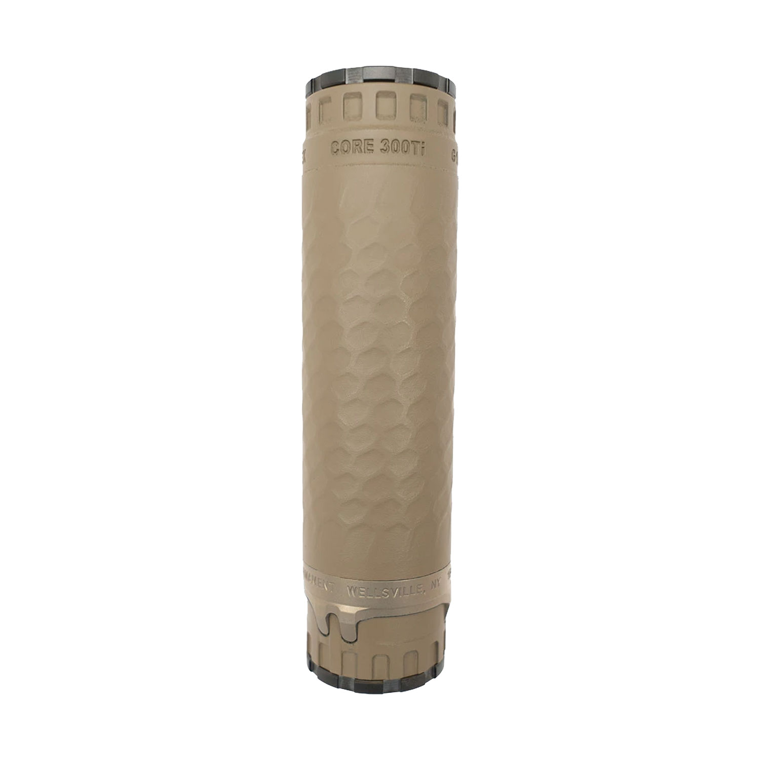 Precision Armament TiTrex Suppressor 30 Cal-Ti Core, FDE