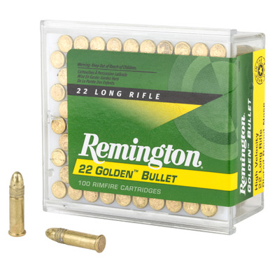 Remington High Velocity 22LR 40 Grain Round Nose - 100 Round Box