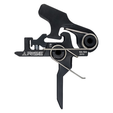Rise Armament RA-100 Two-Stage AR Flat Face Trigger - Black Nitride Finish