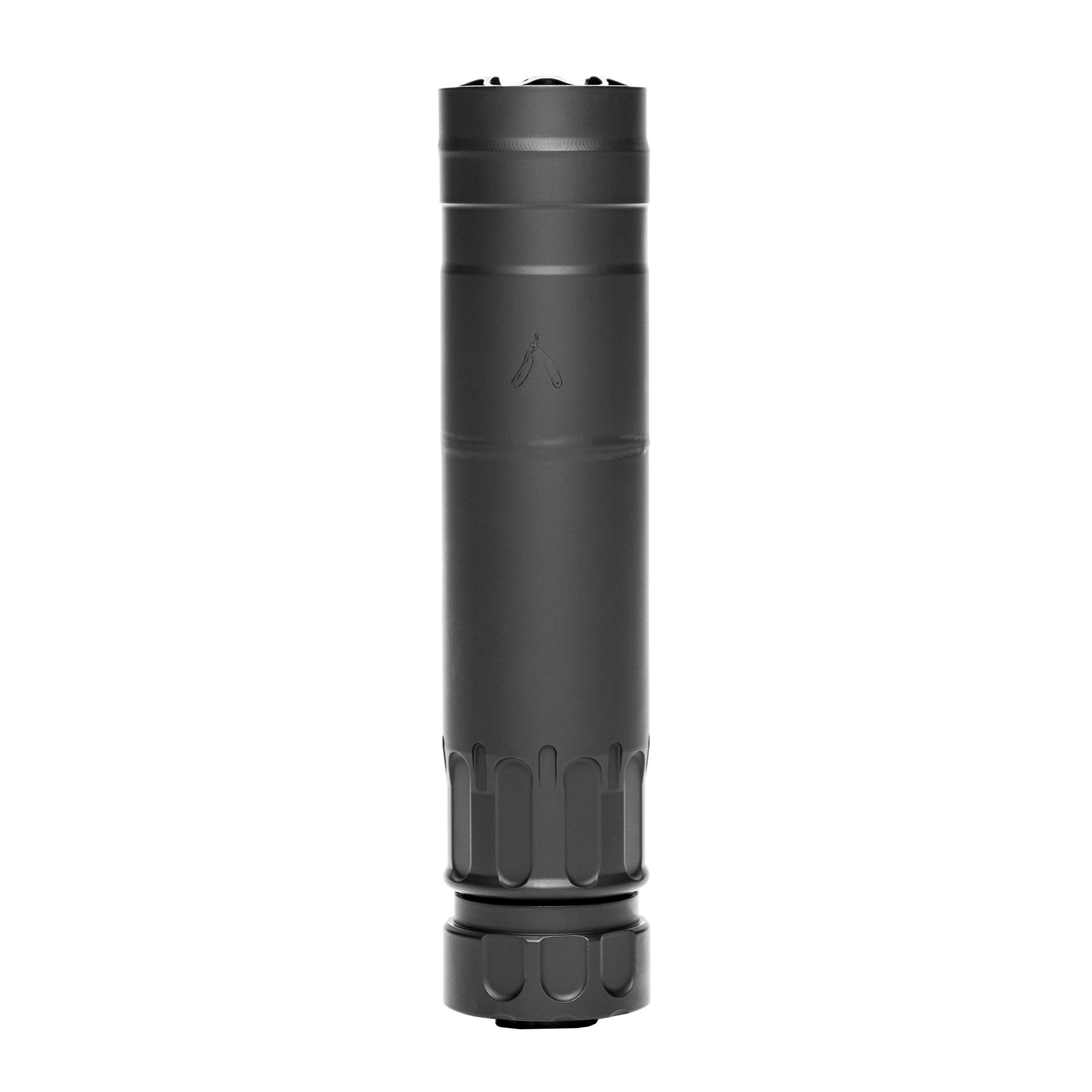 Rugged Suppressors RZR556 Razor 556 5.56 NATO Suppressor, W/ 1/2x28 Muzzle Brake, Black