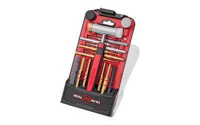 Real Avid Accu-Punch Brass Hammer and Pin Punch Set