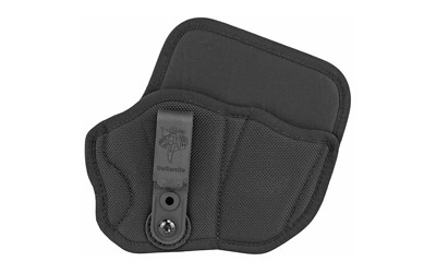 Desantis M89 Inner Piece 2.0 IWB, Integrated Mag Carrier, Colt Officer, Glock 42/43, Kahr 9mm/40, Kel-Tec P11/P40-PF9, Kimber Ultra Carry, Rug LC9/EC9S, Sig P290, SCCY CPX-1/CPX-2, Spring Emp, Ber Nano, Right Hand, Black Nylo