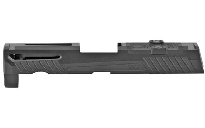 Grey Ghost Stripped Slide Sig P320 Compact, Dual Optic Cutout Fits Leupold DeltaPoint Pro, Trijicon RMR, Or Sig Romeo1, Shim Plate (screws Incl.), G10 Cover Plate with Screws, Black