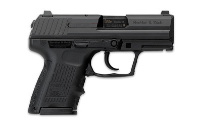 HK, P2000SK, V2, LEM Double Action Only, Sub Compact, 40S&W, 3.26" Barrel, Polymer Frame, Black, 3 Dot Sights, 9Rd, 2 Magazines