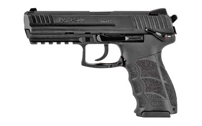 HK P30LS V3 9mm, 4.45" Barrel, Decocker, 3-Dot Sights, Black, 10rd
