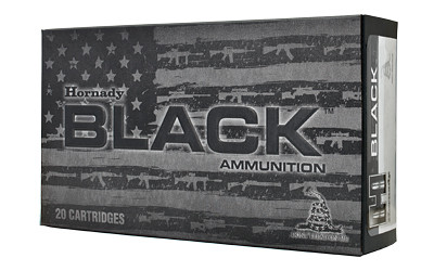 Hornady Black 6mm ARC 105gr, Boat Tail Hollow Point Match, 20rd Box