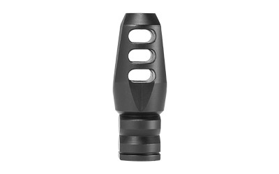 Mission First Tactical E-Volv AR-15 Muzzle Device 3 Port Comp, Black