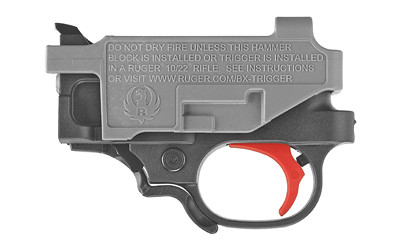 Ruger BX Trigger 10/22/22 Charger 2.75 lbs. Draw Weight, Red