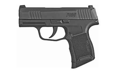 *D*Sig P365, 9mm, 3.1" Barrel, Polymer Frame, Black, XRay3 Day/Night Sights, 1 Magazine, Coupon In Box For 1 Magazine,