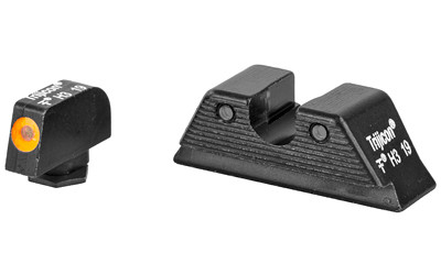 Trijicon HD XR Night Sight Set MOS Fit, Orange Front Outline for Glock Models