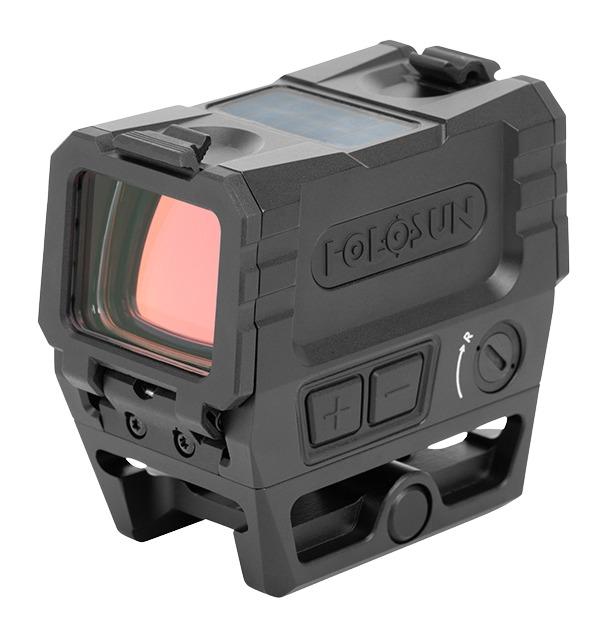 Holosun AEMS Evo Green Dot Sight AEMSEVOGR, 1x, Black, 2 MOA/65 MOA, Lower 1/3 Co-Witness Mount