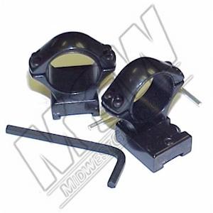 Optilock Scope Mount Kit, 30mm, High, Blued, Long