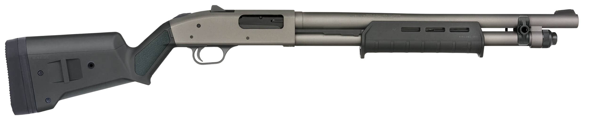 Mossberg 590A1 Professional Series Pump Shotgun 50795, 12 Gauge, 18.50", 3" Chmbr, Magpul SGA Black Synthetic Stock, 6 Rds