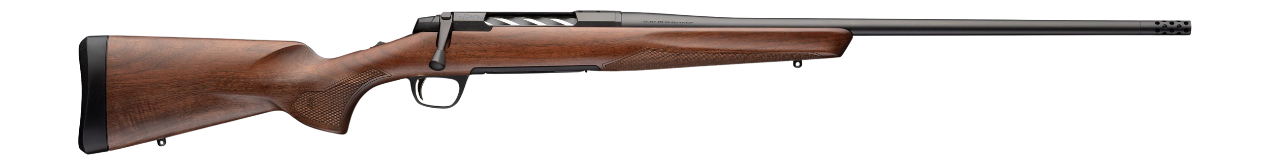 Browning X-Bolt 2 Hunter Rifle 036128218, 308 Win, 22", Satin Black Walnut Stock, Matte Blued Finish, 4 Rds