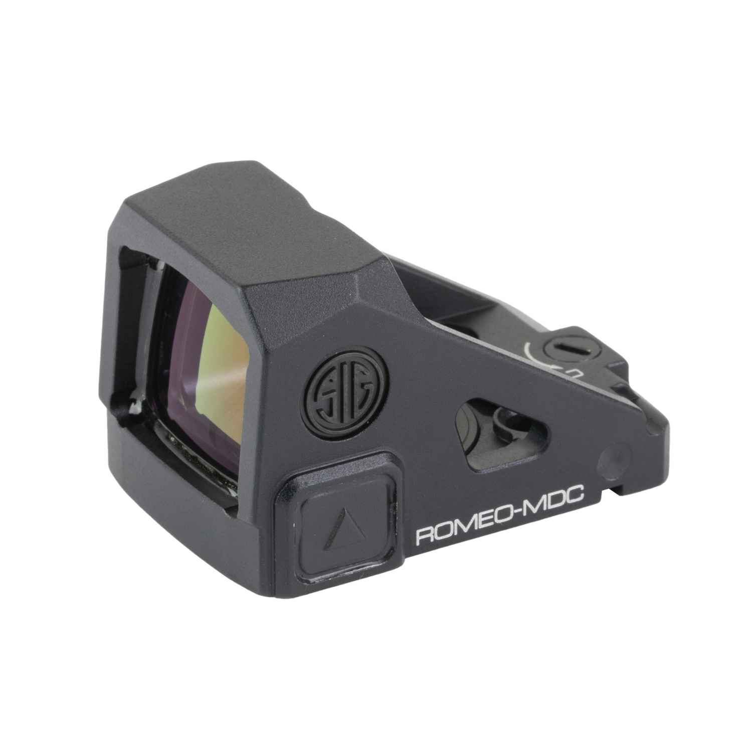SIG SAUER ROMEO MDC, RED DOT SIGHT, 25MM OBJECTIVE, 6 MOA DOT, RMSC FOOTPRINT, MATTE FINISH, BLACK