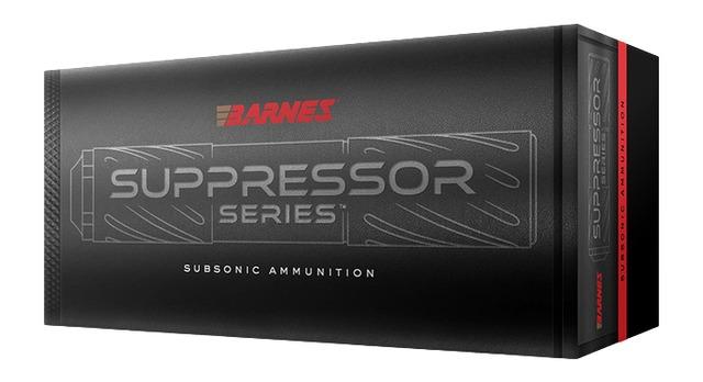 Barnes Suppressor Series Rifle Ammunition BB32554, 8.6 Blackout, 300 GR, Sierra Match King, 20 Rd/Bx