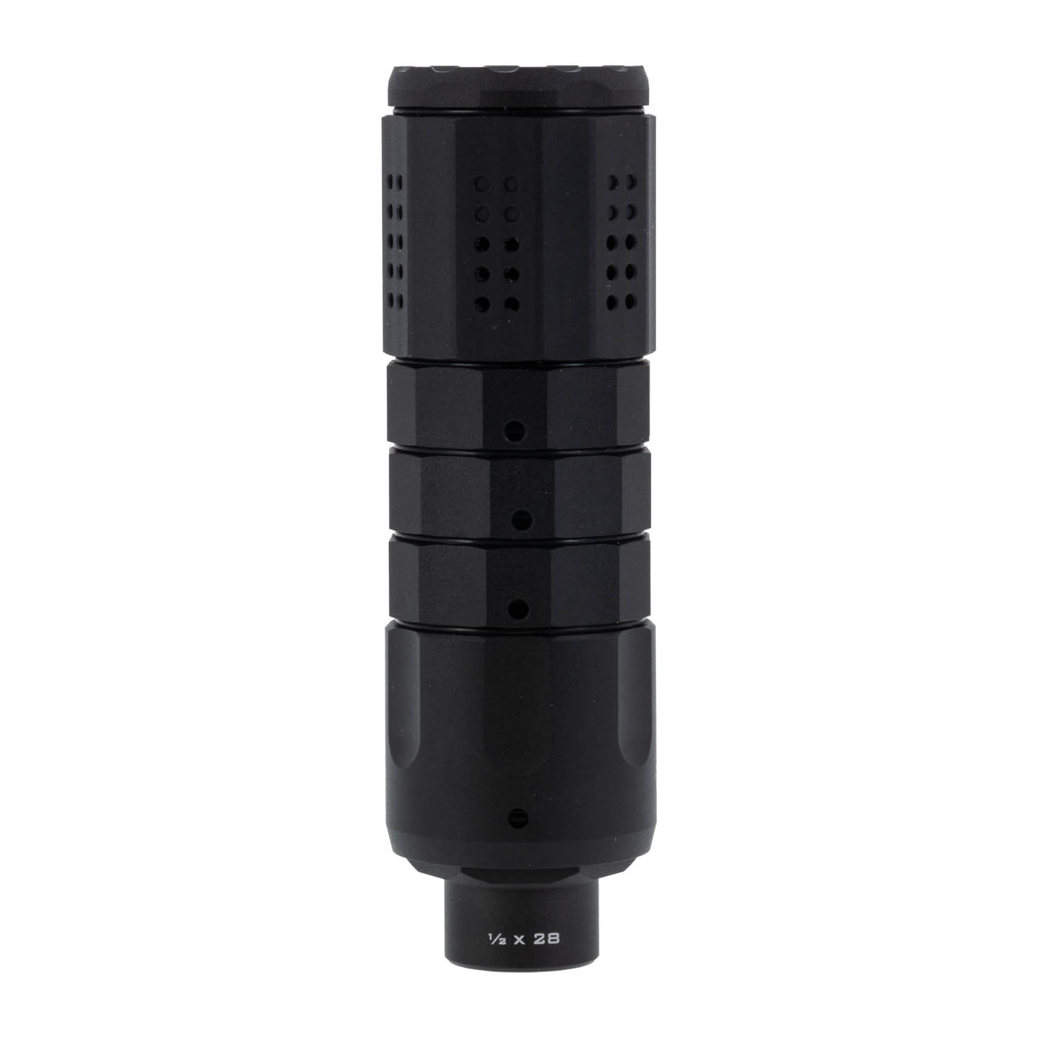 Strike Industries Pistol Linear Compensator, 9mm, 1/2-28 Threads, Black