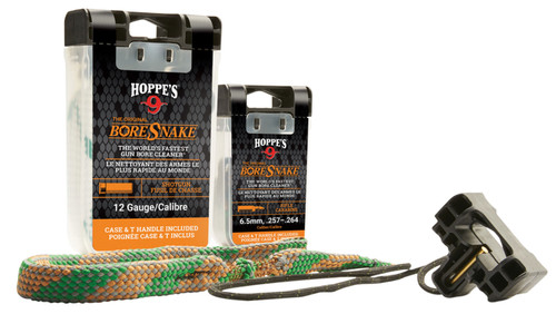Hoppes BoreSnake Den 35/358/375 Caliber Rifle Bronze Brush
